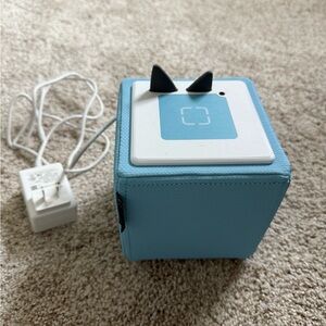 Blue Tonies Box with Charger and characters